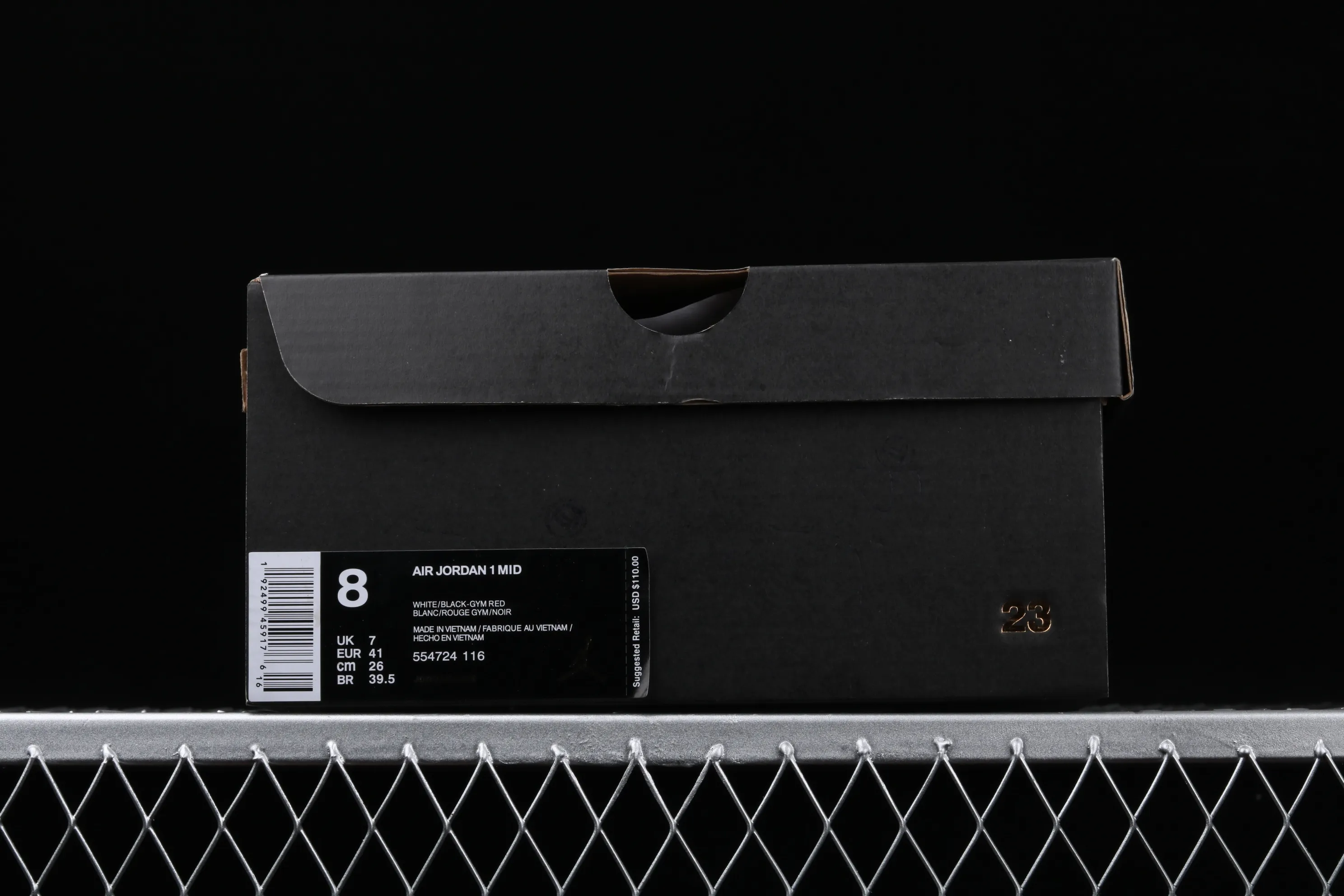 All categories Air Jordan Jordan series basketball shoes Air Jordan 1 Mid Air Jordan 1 Mid AJ1 Joe 1 "Little Chicago" basketball shoes full toe layer authentic 554724-116